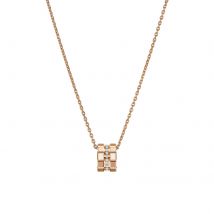 Ice Cube Pendant, Ethical Rose Gold, Diamonds