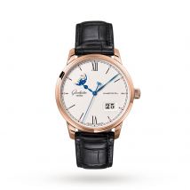 Senator Excellence Panorama Date Moon Phase Mens Watch