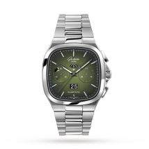 Vintage Seventies Panorama Date 40mm Mens Watch - Stainless Steel Strap