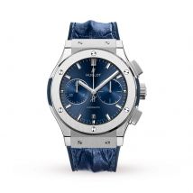 Classic Fusion Blue Chronograph Titanium 45mm