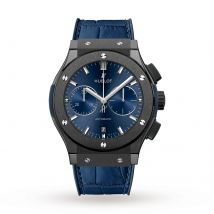 Classic Fusion Ceramic Blue Chronograph 45mm