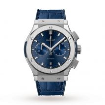 Classic Fusion Blue Chronograph Titanium 42mm