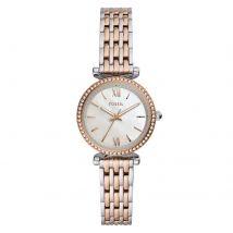 Carlie Mini Three-Hand Two-Tone Stainless Steel Ladies Watch