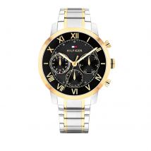TH-Oxford Black Dial Mens Watch