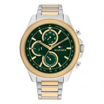 Clark Bicolour Green Dial Mens Watch