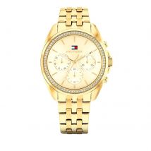 Mellie Stainless Steel Gold Dial Ladies Watch
