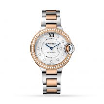 Ballon Bleu De Cartier Watch, 33mm, Mechanical Movement With Automatic Winding, Steel, Rose Gold