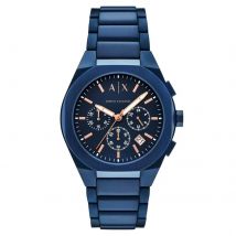 Sync Chronograph Blue Stainless Steel Mens Watch
