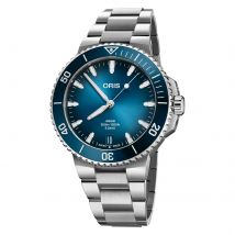 Aquis Calibre 400 43.5mm Blue Dial Mens Watch