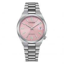 Tsuyosa Automatic 37mm Unisex Watch Pink