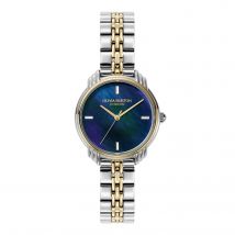 Classic Art Deco 30mm Ladies Watch Blue