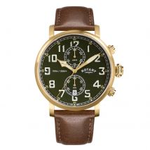 Apex100 Pilot 43mm Mens Watch Green