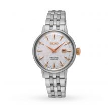 Presage Cocktail Time 'Clover Club' Diamond Twist Ladies Watch