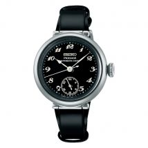 Presage Craftsmanship Series Limited Edition Black Enamel Dial Strap 35mm Watch Porter Classic Collaboration