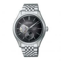 Presage Classic Series 'Sumi-iro' Open Heart 40mm Mens Watch Black