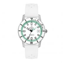 Compression Diver Automatic White Rubber Watch