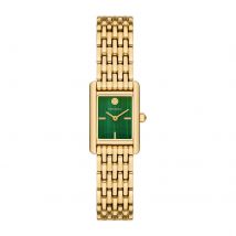 Eleanor Mini Stainless Steel Malachite Ladies Watch