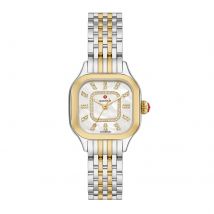 Meggie Two-Tone 18K Gold-Plated Diamond Dial Watch