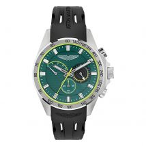 Quartz 44mm Mens Watch Green Dial
