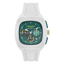 Quartz 44mm Mens Watch Green Dial