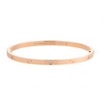 Love 6 Diamond Bracelet Small Model B6047617 - Size 17