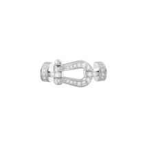 Force 10 18ct White Gold 0.24ct Diamond Buckle Medium Model