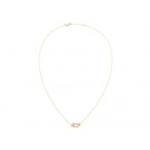 Force 10 18ct Yellow Gold 0.06ct Diamond Necklace
