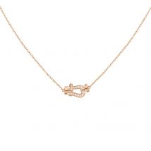Force 10 18ct Rose Gold 0.06ct Diamond Necklace