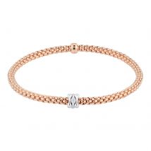 Flex'it Rose Gold Diamond Prima Bracelet- Size Medium