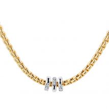 18ct Yellow Gold Eka Tiny 0.16cttw Diamond Necklace