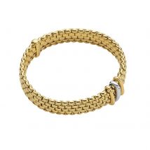 Fope Exclusive 18ct Yellow & White Gold Panorama Bracelet