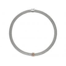 Fope 18ct White & Rose Gold Panorama Exclusive Necklace