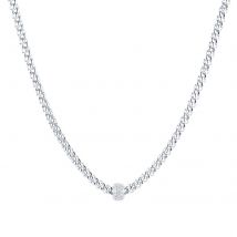 Fope 18ct White Gold Solo 0.29cttw Diamond Necklet