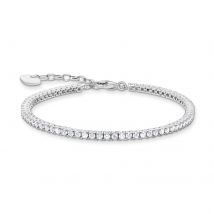 Sterling Silver Cubic Zirconia Tennis Bracelet