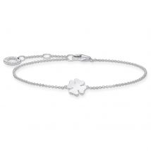 Sterling Silver 16-19cm Clover Bracelet