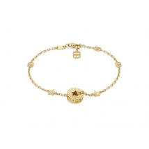 18ct Yellow Gold Icon Cut-out Star Bracelet