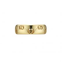 Icon 18ct Yellow Gold 4mm Ring - Ring Size L