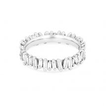 18ct White Gold Classic Firework Diamond Full Eternity Ring - Ring Size M