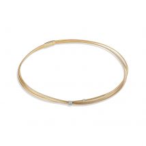 18ct Yellow Gold Masai Collection Diamond Two Strand Necklace