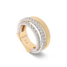 18ct Yellow Gold Masai Collection Diamond Ring - Ring Size O