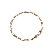 Knuckle Classic Chain Bracelet In 14ct Yellow Gold