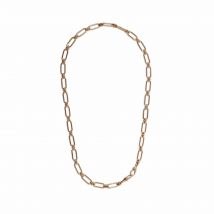 Knuckle Bold Chain Necklaces In 14ct Yellow Gold