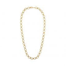 Vintage YSL Yellow Gold Plated Chain Necklace