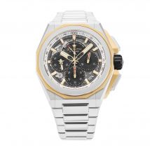 Pre-Owned Zenith Defy Extreme Carl Cox Limited Edition 45mm Stainless Steel and Yellow Gold 06.9100.9004/21.I001