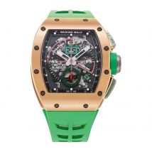 RM11-01 Roberto Mancini Flyback Chronograph 49mm Titanium and Rose Gold