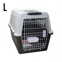 Solognac - Hundetransportbox Für Einen Hund Grösse L 81 × 55,5 × 58 cm – Iata-norm - Einheitsgrösse