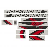 Rockrider - Sticker-set E-st 100 Schwarz - Einheitsgrösse