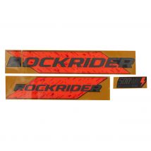 Rockrider - Akkuaufkleber E-st 900 Orange - Einheitsgrösse