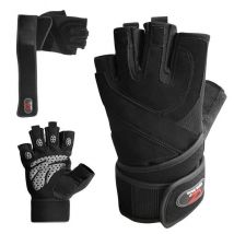 Workout Gloves with Wrist Straps