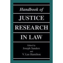 Handbook of Justice Research in Law
